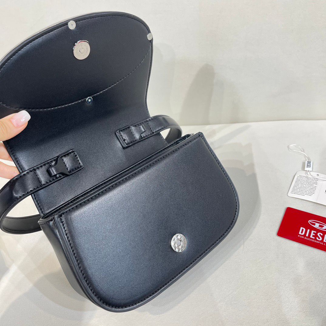 Bolsa Couro Preto