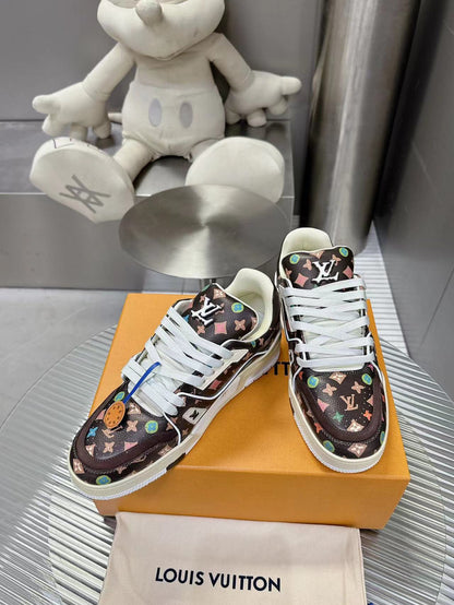 Tênis Casual Couro Mocha