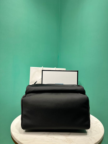 Mochila Couro Estruturado Preto