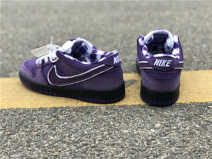 Tênis Skate Couro Cano Baixo Roxo