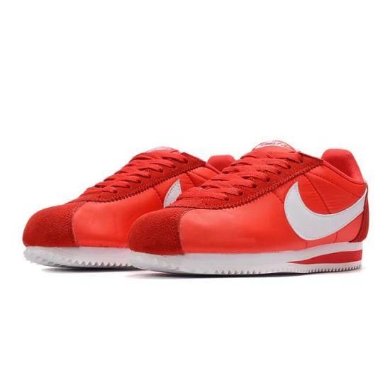 Tênis Casual Nylon Vermelho Clássico Cano Baixo