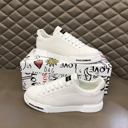 Tênis Couro Casual Branco
