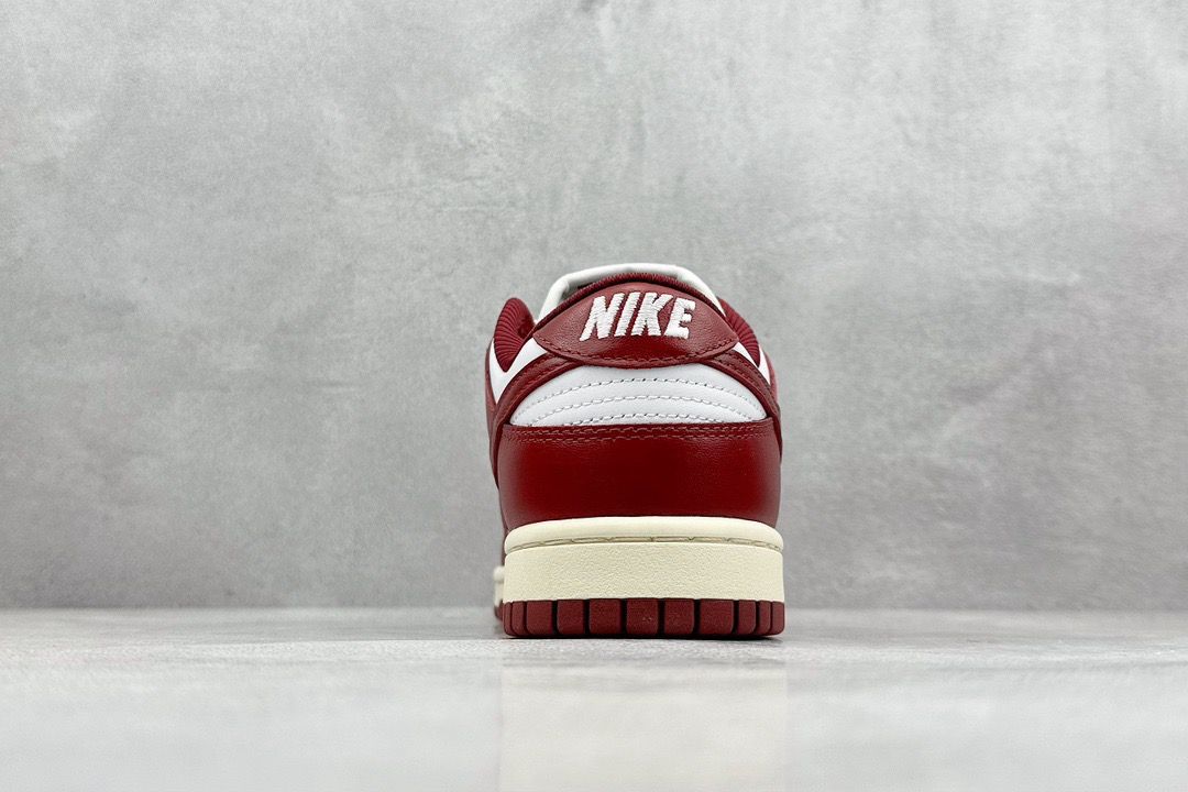 Tênis Cano Baixo Couro Vermelho Vintage