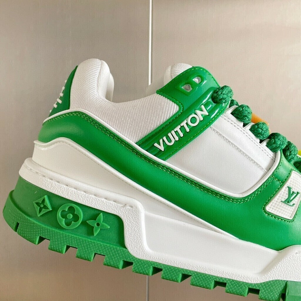 Tênis Casual Couro Verde