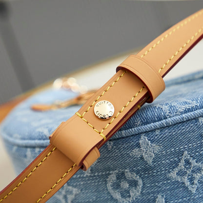 Bolsa Loop Denim Azul Céu