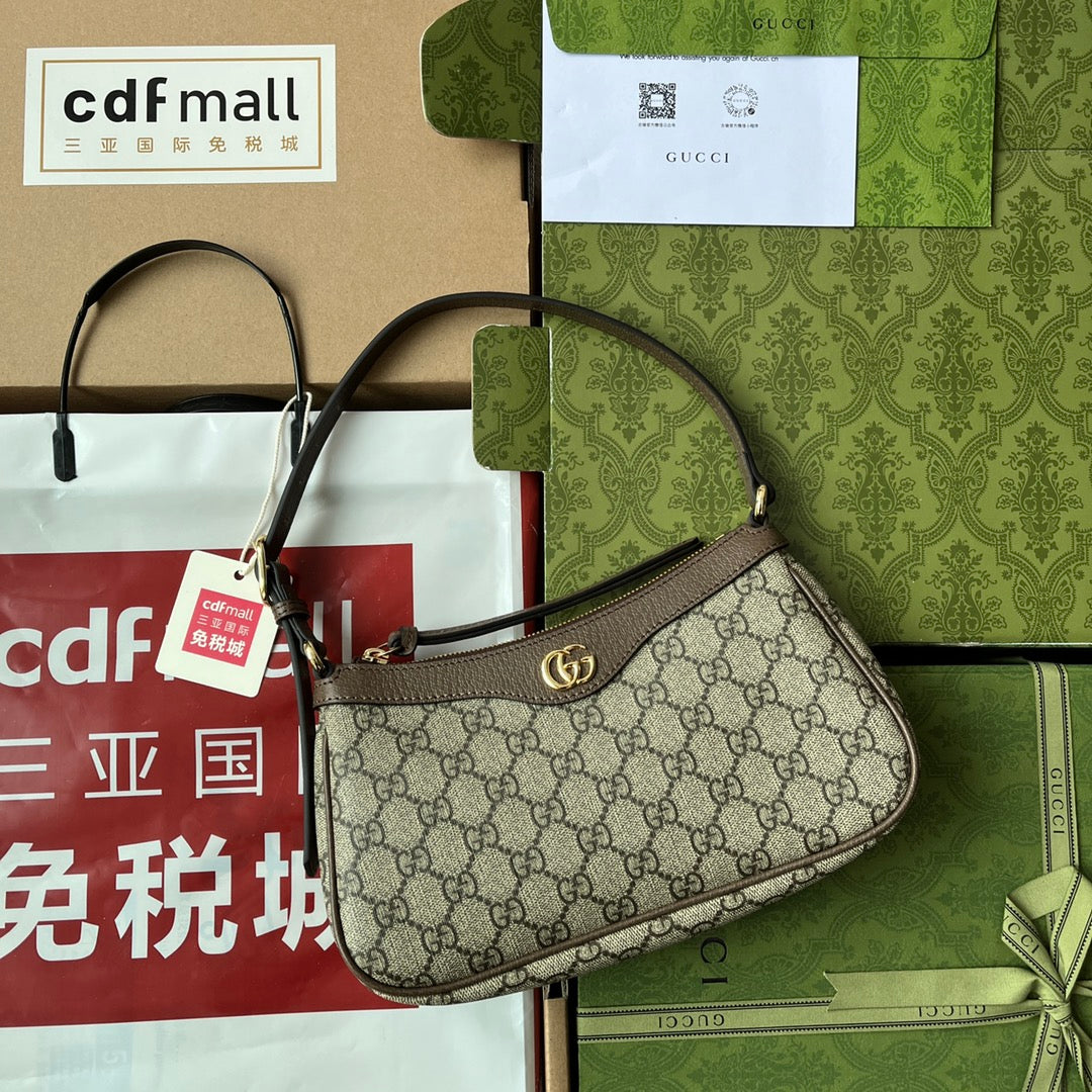Bolsa Pequena Couro Bege e Preto Alça Corrente