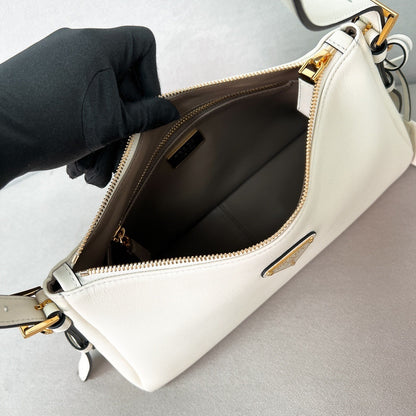 Bolsa Satchel Couro Branco