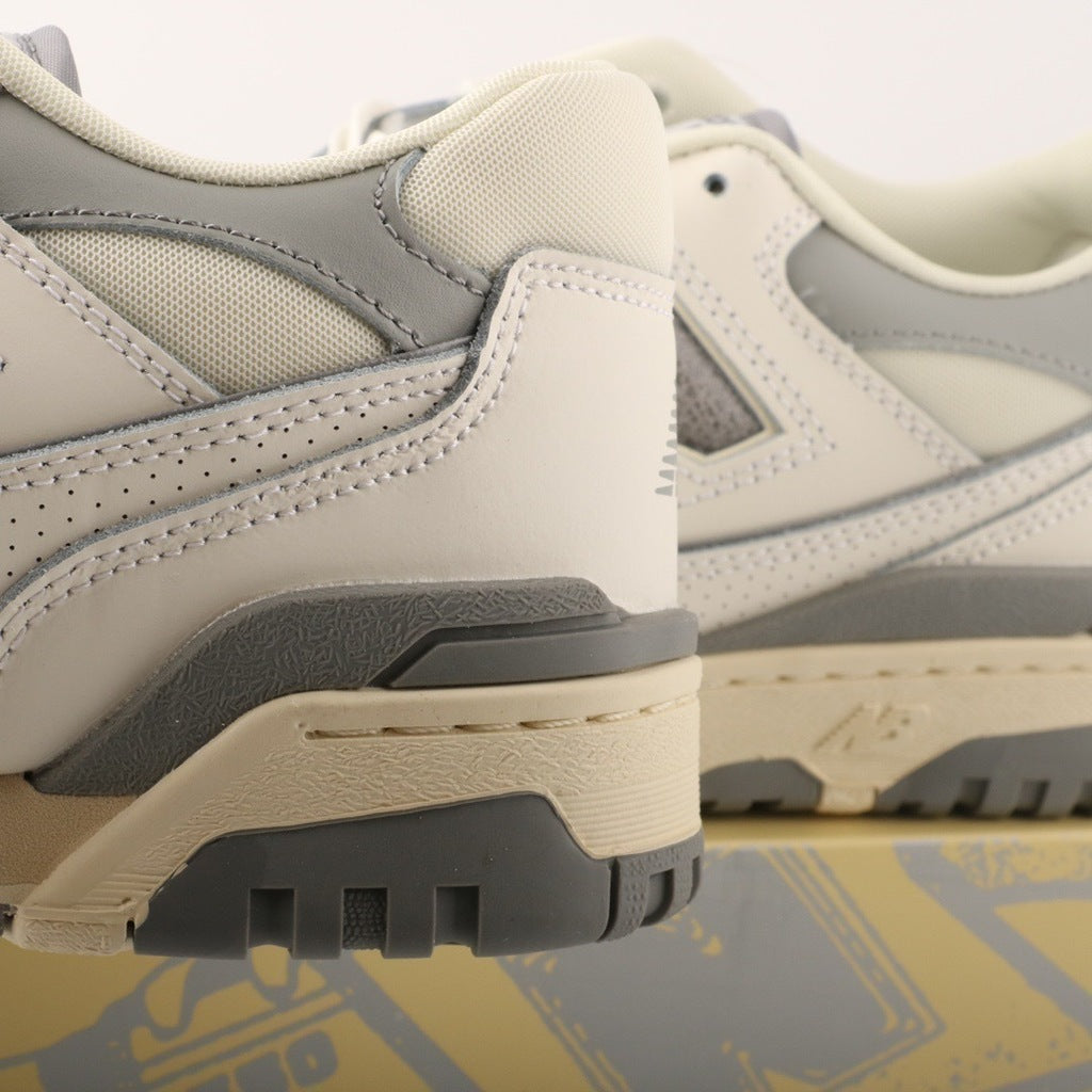 Tênis Runner Malha Branco Cinza