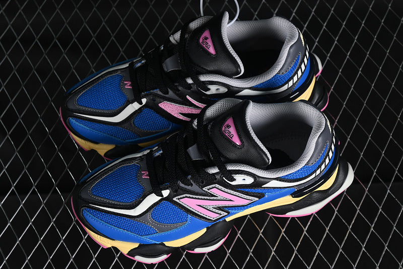 Tênis Runner Mesh Azul Oásis Detalhe Rosa