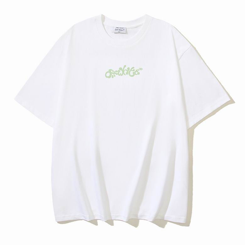 Camiseta Algodão Branca Estampa Frontal Preta
