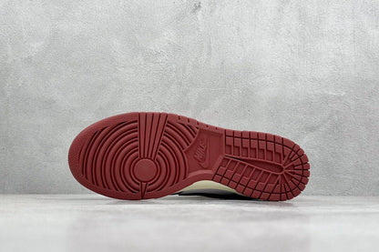 Tênis Cano Baixo Couro Vermelho Vintage