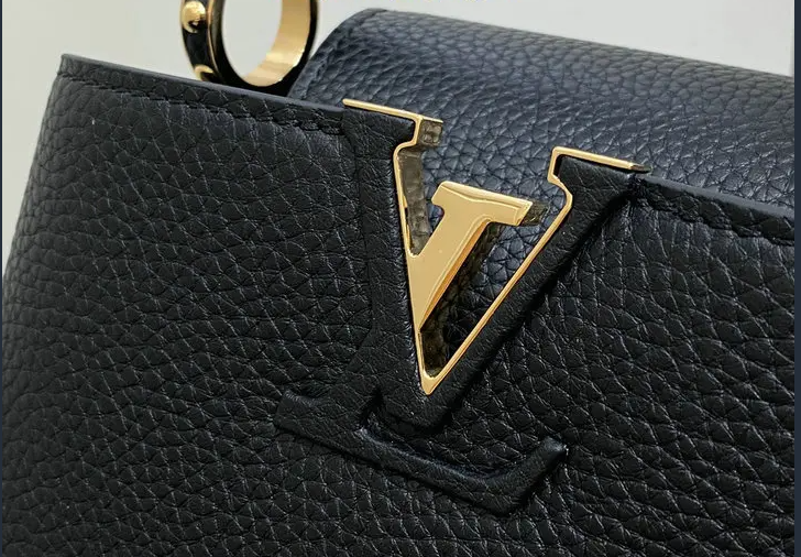 Bolsa Satchel Couro Supple Estruturada Preta Alça Superior