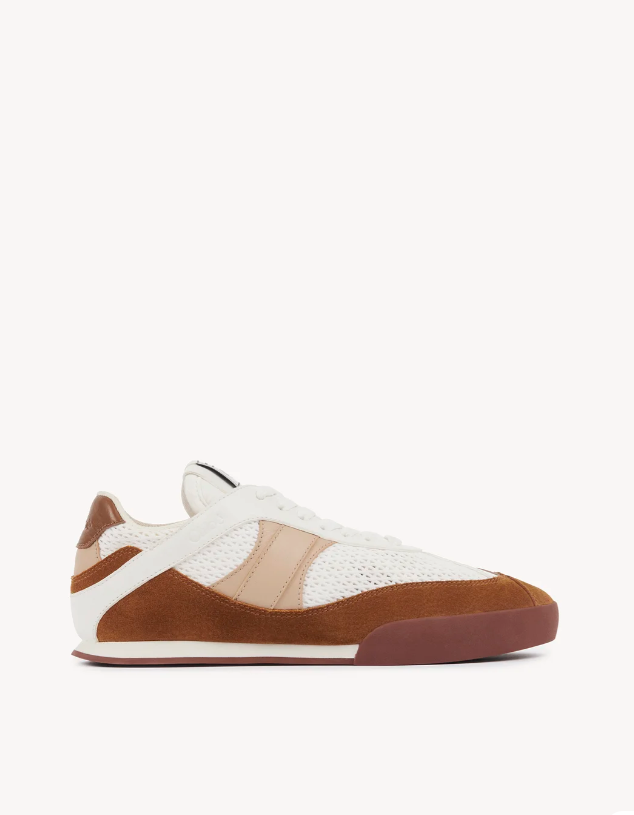 Tênis Couro Marrom Cano Baixo Casual