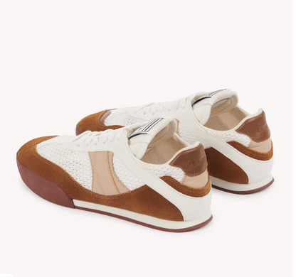 Tênis Couro Marrom Cano Baixo Casual