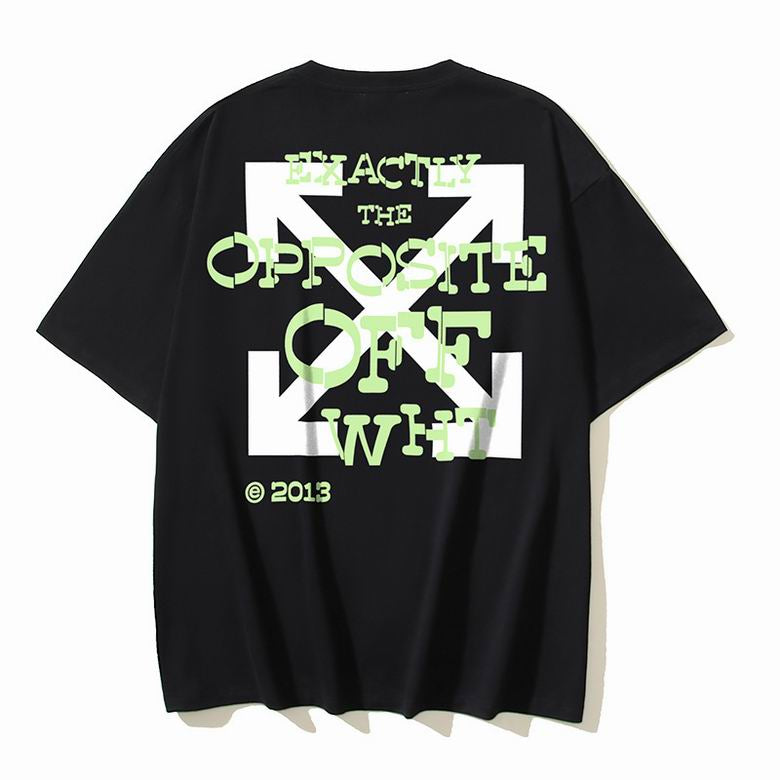 Camiseta Algodão Preta com Estampa Frontal Branca