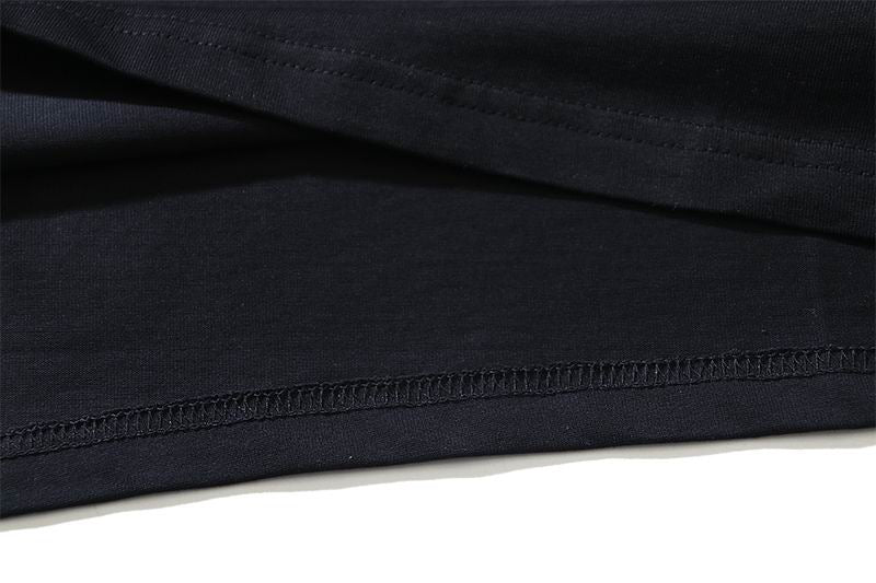 Camiseta Algodão Preto Estampa Seta Frontal