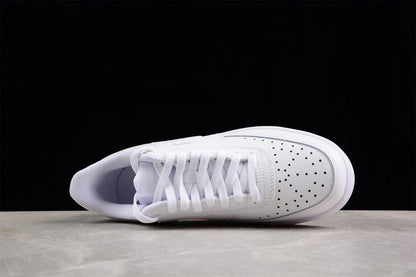 Tênis Couro Estilo Vintage Branco