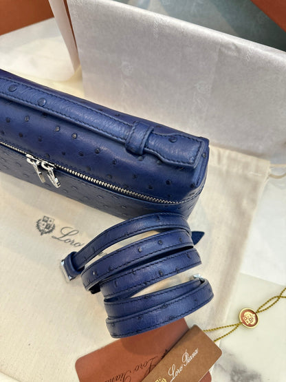 Bolsa Couro Azul