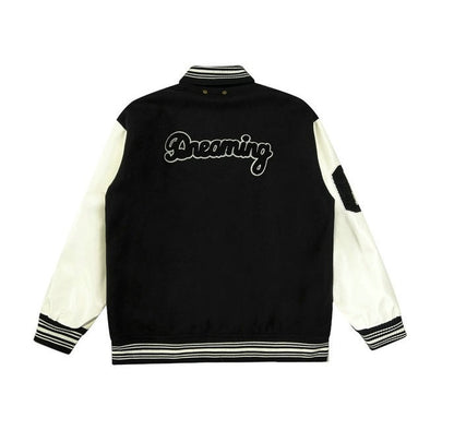 Jaqueta Branco Preto