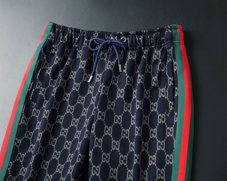 Moletom Jacquard Padrão Monograma Geométrico