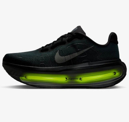 Tênis Runner Malha Preto Detalhe Verde
