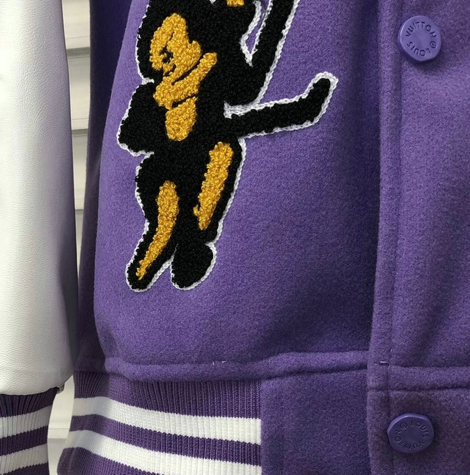 Jaqueta Varsity Roxo