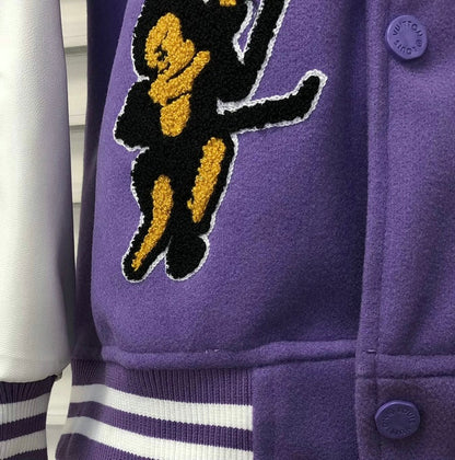 Jaqueta Varsity Roxo