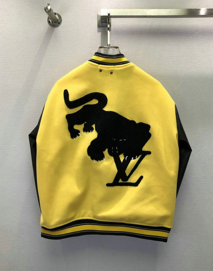 Jaqueta Varsity Amarela