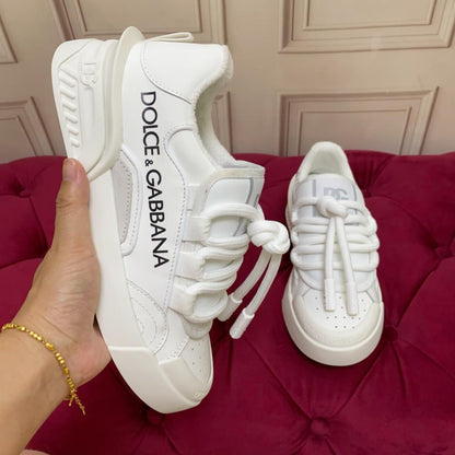 Tênis Couro Branco Casual