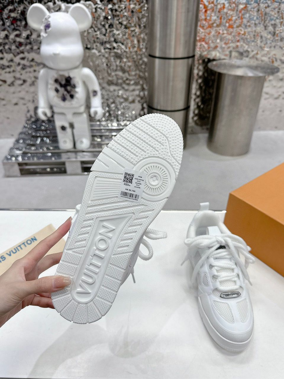 Tênis Skate Couro Branco
