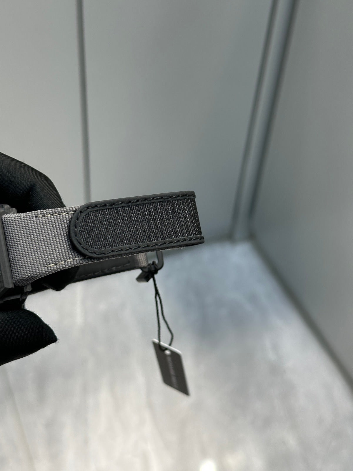 Relógio Automático Esqueletizado Caixa Titânio Mostrador Preto