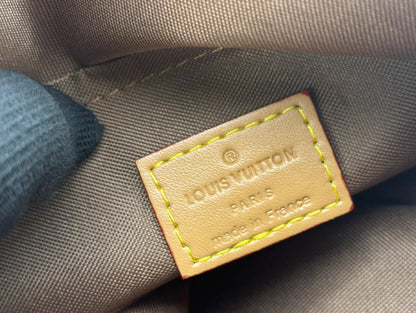 Bolsa Mensageiro Couro Padrão Xadrez Amarelo