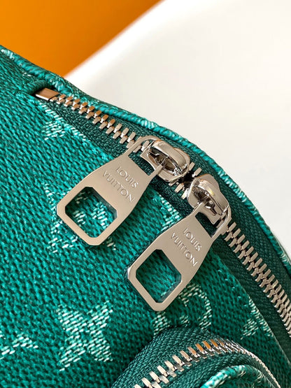 Bolsa Couro Verde