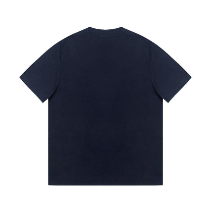 Camiseta Algodão Azul Marinho