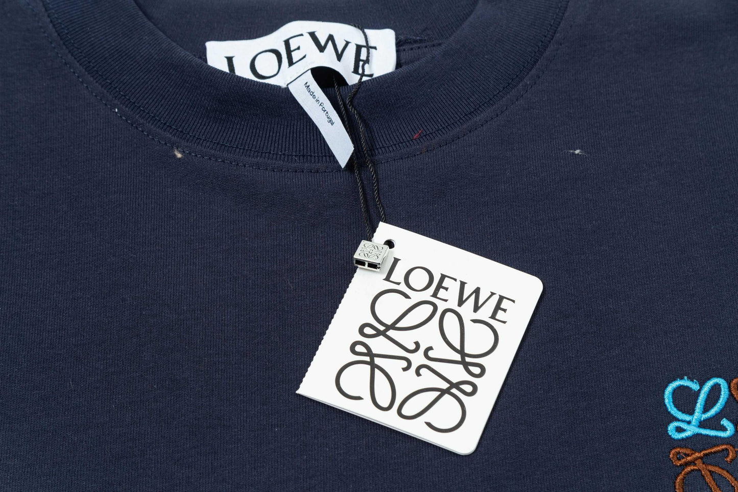 Camiseta Algodão Azul Marinho