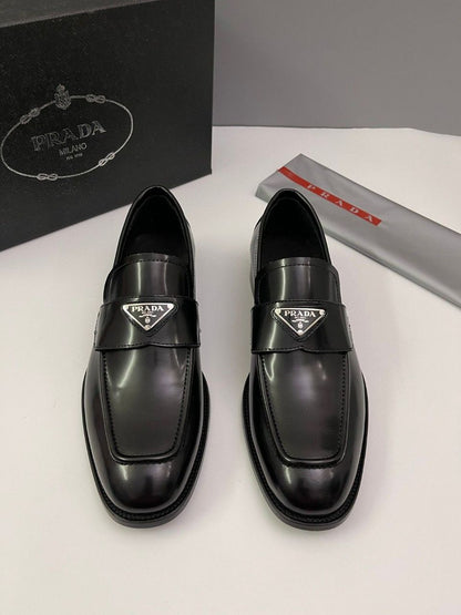 Mocassim Couro Preto