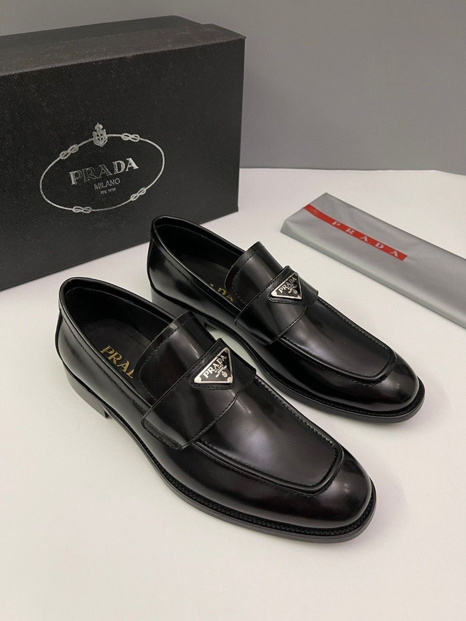 Mocassim Couro Preto