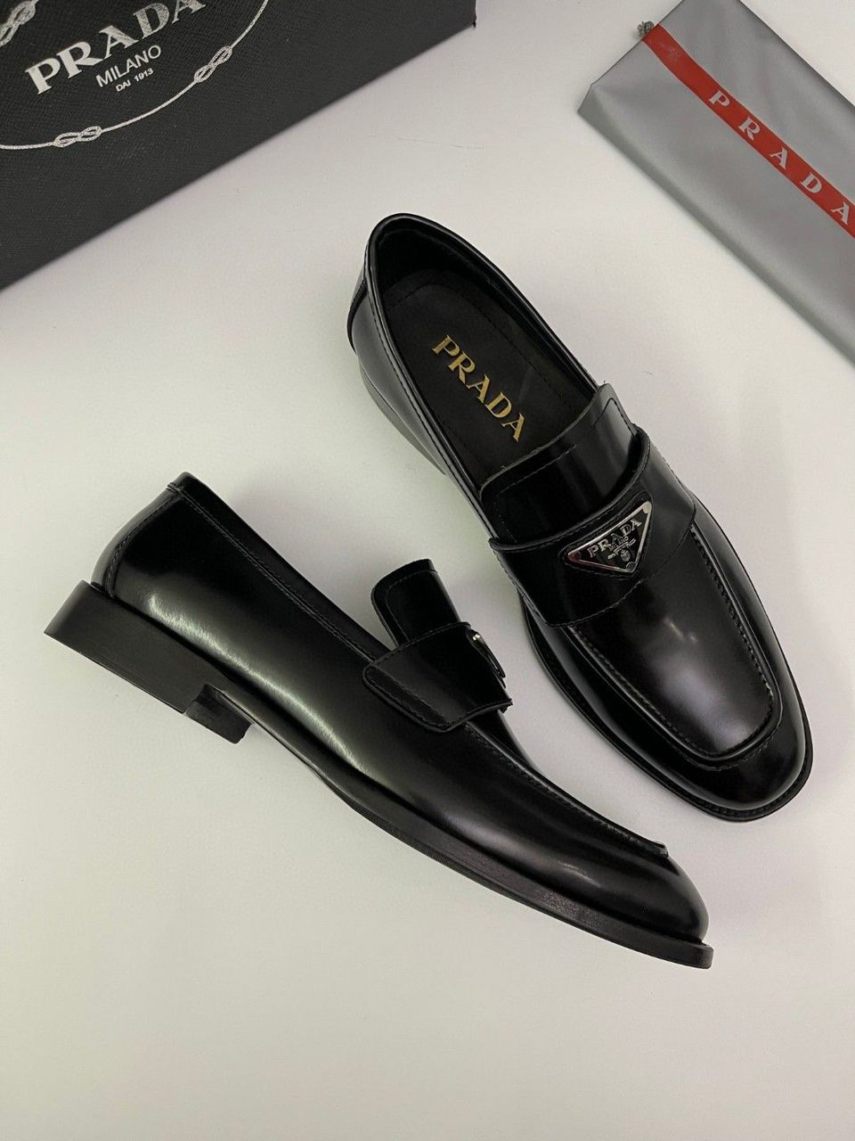 Mocassim Couro Preto