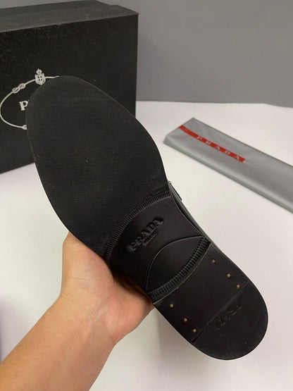 Mocassim Couro Preto