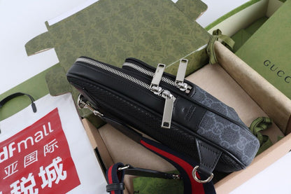 Bolsa Ombro Couro Preto Tamanho Pequeno