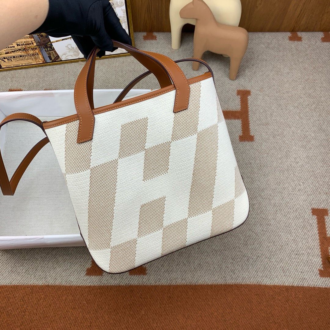 Bolsa Tote Lona Cru Alças Viés 40cm