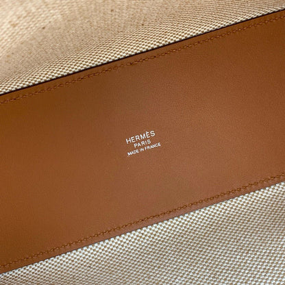Bolsa Tote Lona Cru Alças Viés 40cm