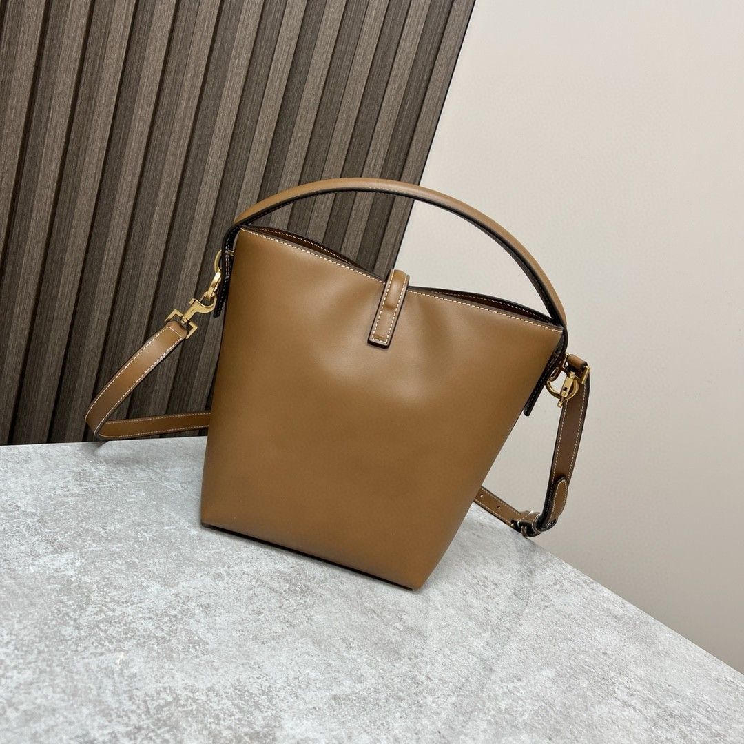 Bolsa Couro Bege