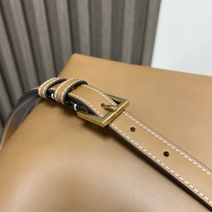 Bolsa Couro Bege