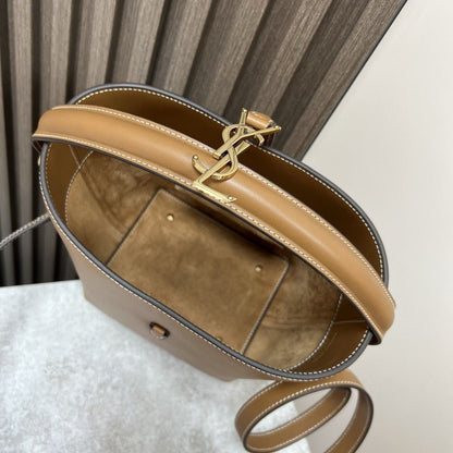 Bolsa Couro Bege