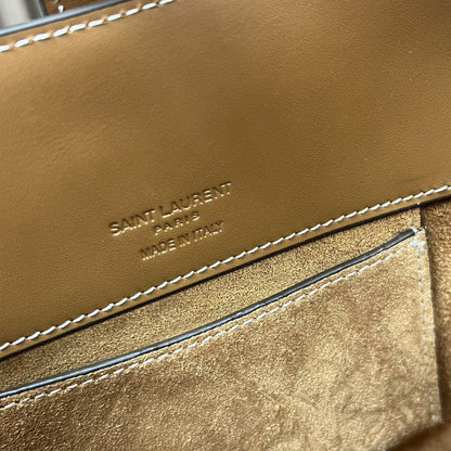 Bolsa Couro Bege
