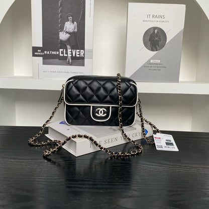 Bolsa Couro Preto