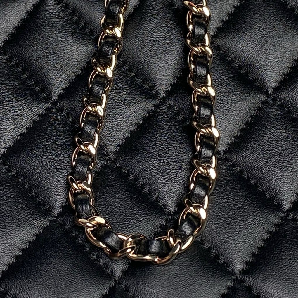 Bolsa Couro Preto