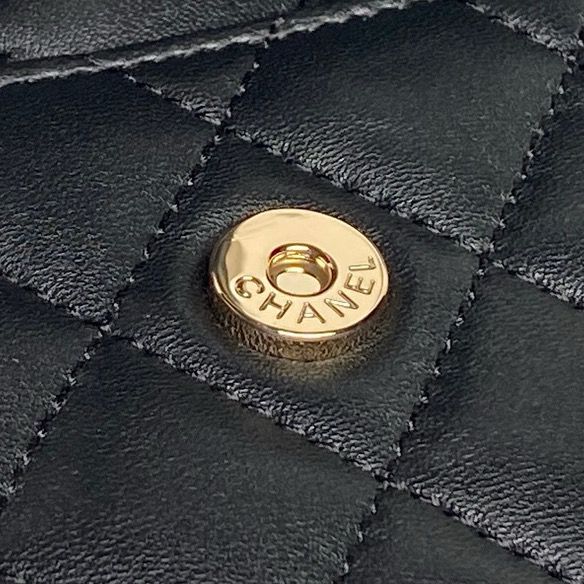 Bolsa Couro Preto