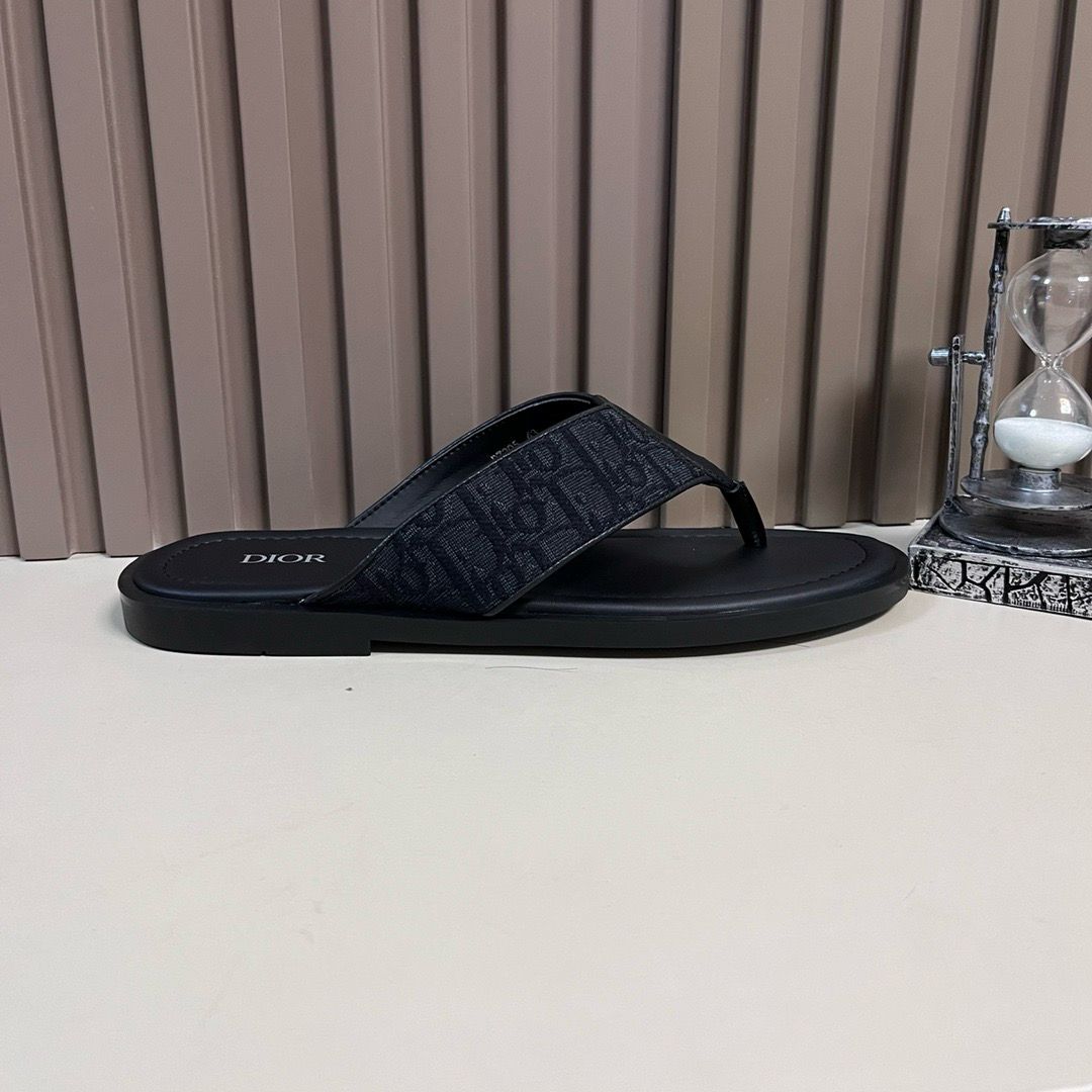 Sandália Jacquard Padrão Inclinado Bege Preto